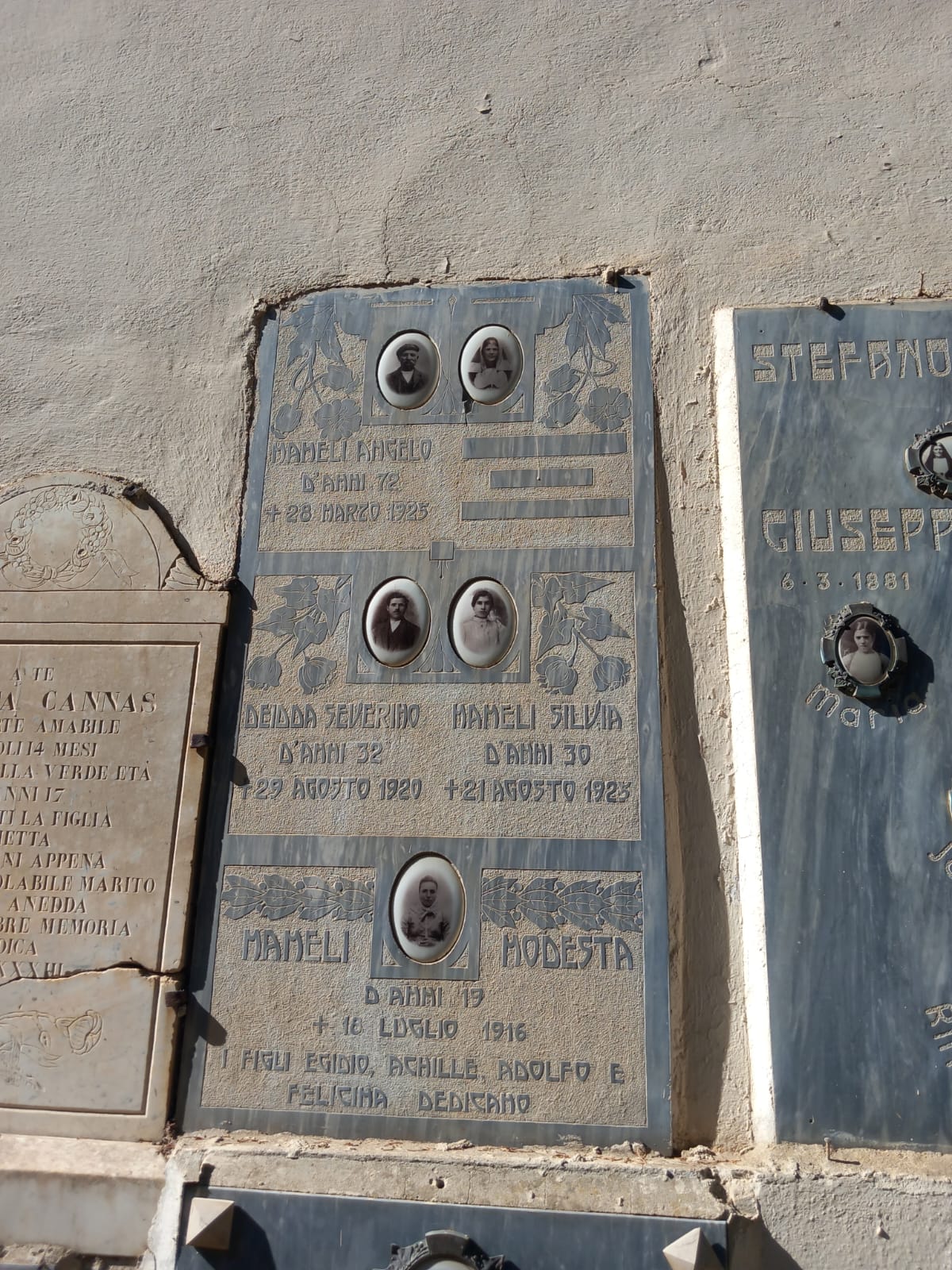 Cimitero e servizi cimiteriali Cimitero e servizi cimiteriali